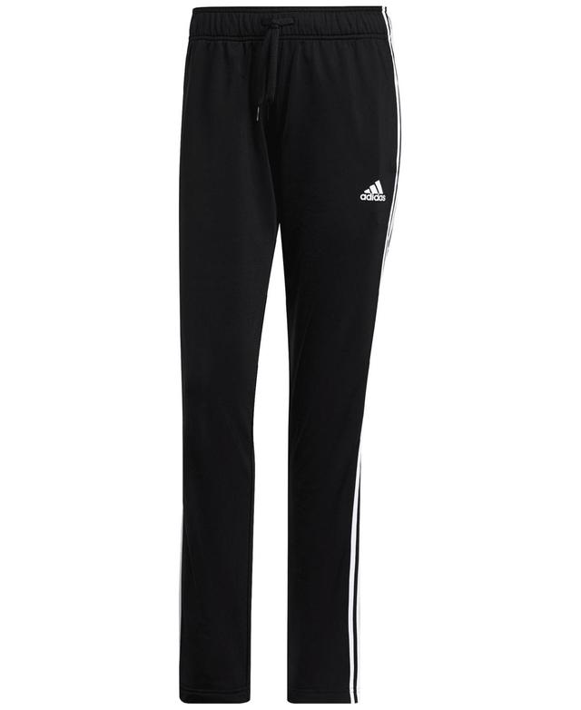 Women's Essentials Warm-Up Slim Tapered 3-Stripes Track Pants Product Image