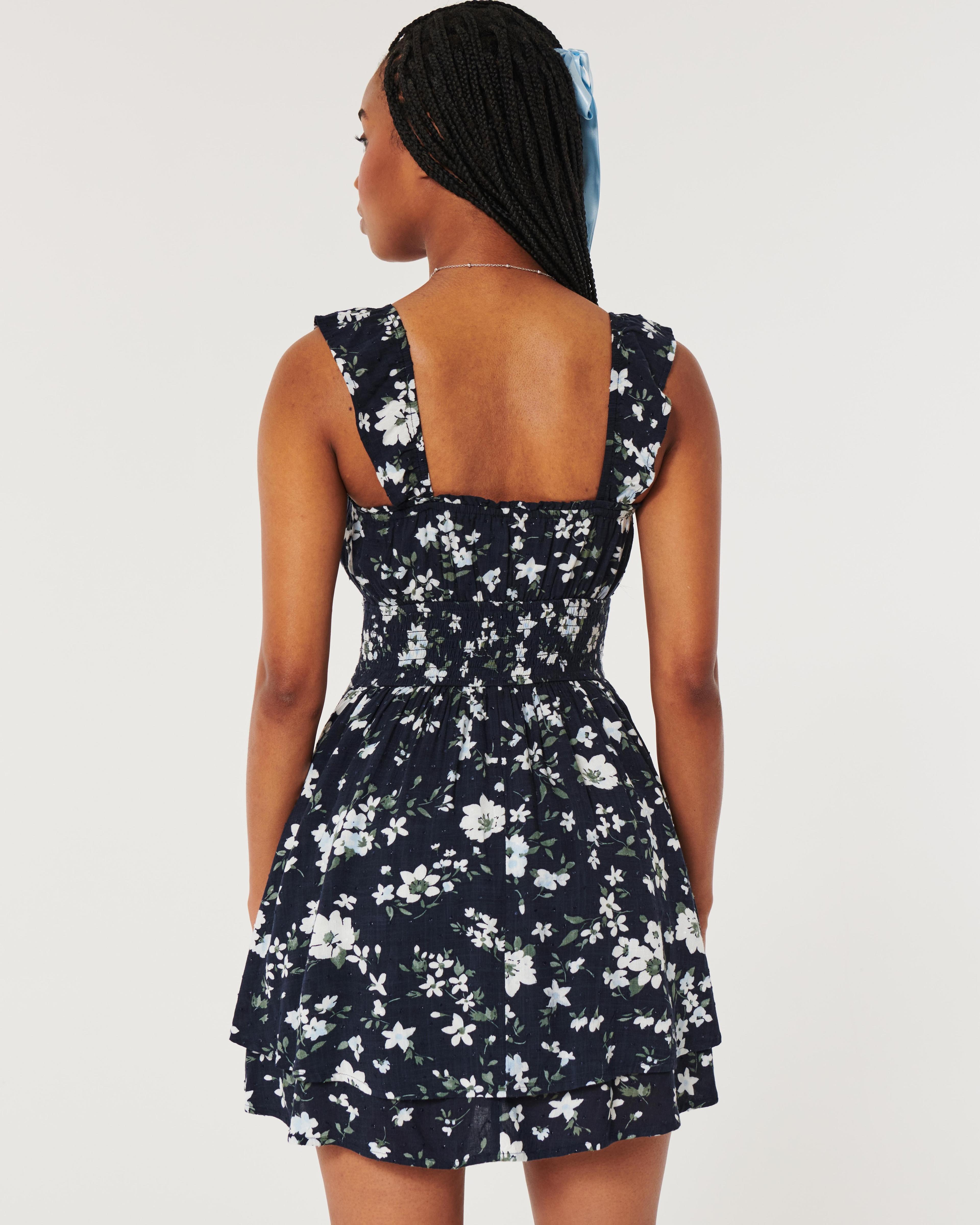 Hollister Saidie Double-Tier Skort Dress Product Image