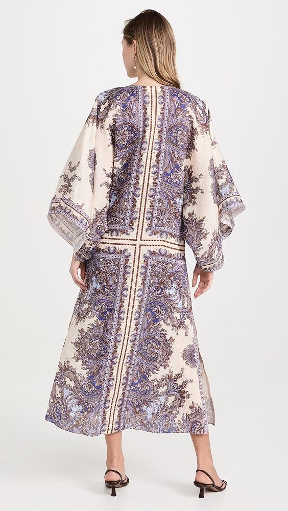 Zimmermann Ottie Caftan Midi Dress | Shopbop Product Image