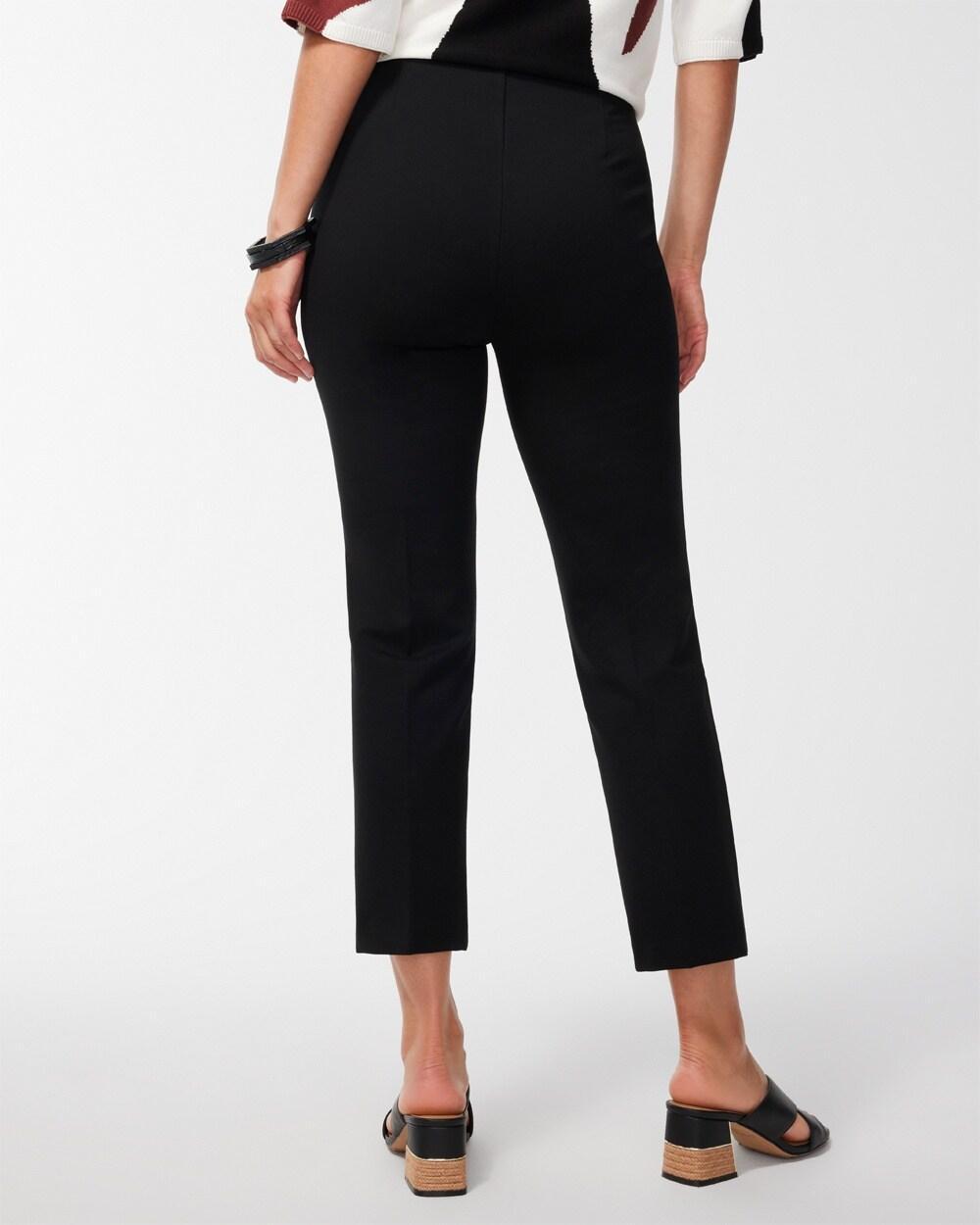 Juliet Ponte Straight Cropped Pants Product Image