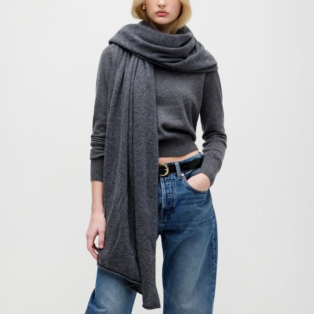 Oversized cashmere wrap Product Image