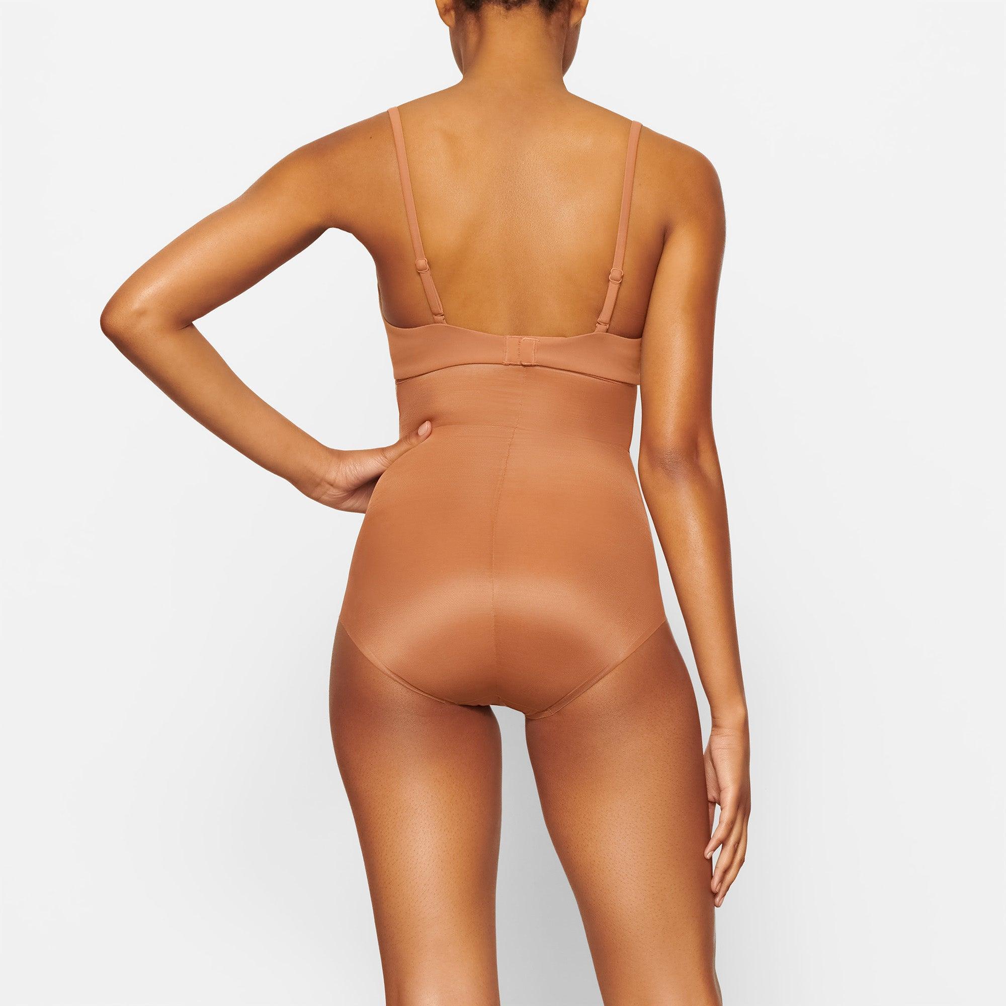 SIMPLY BARE HIGH-WAISTED BRIEF | BRONZE Product Image