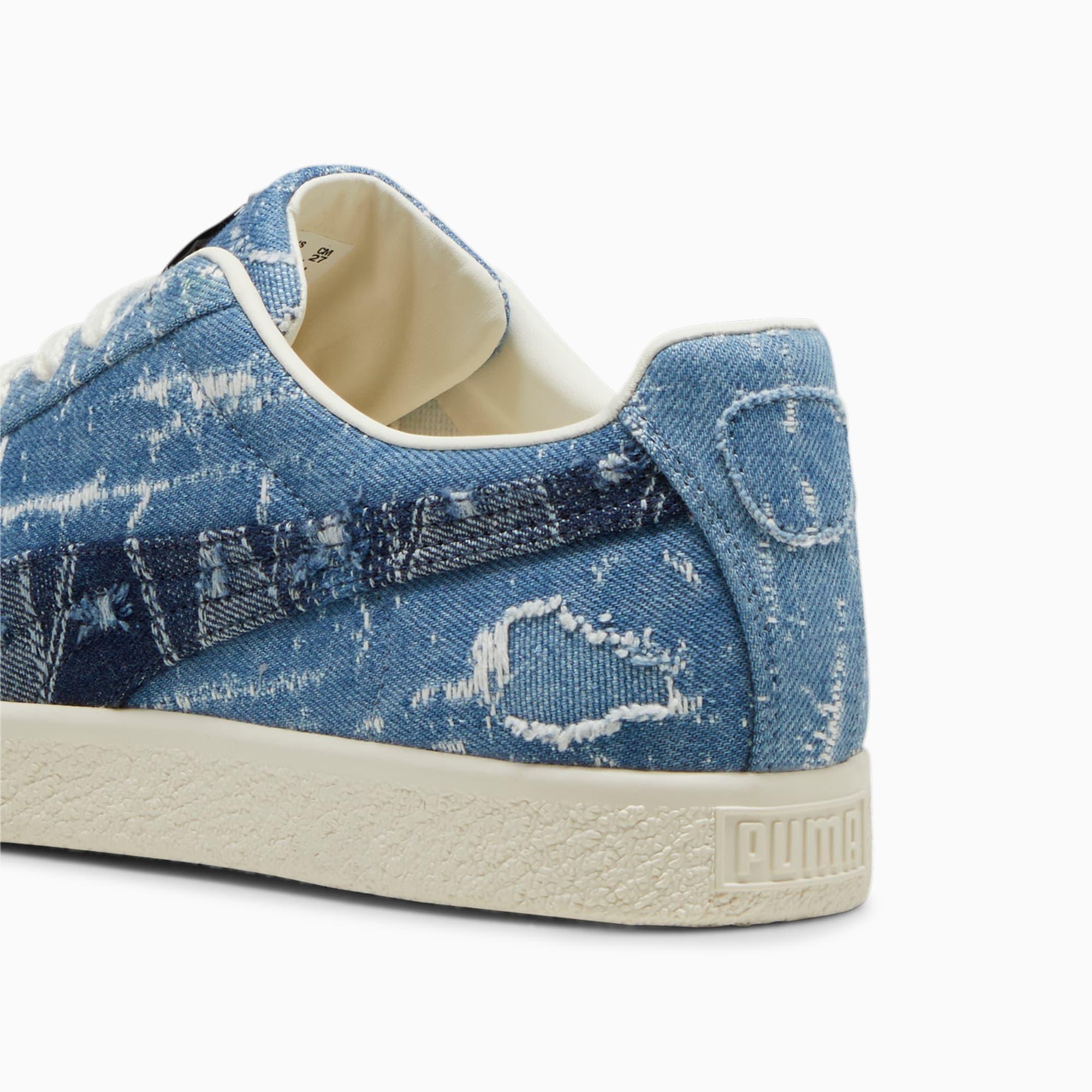 Clyde Denim Sneakers Product Image