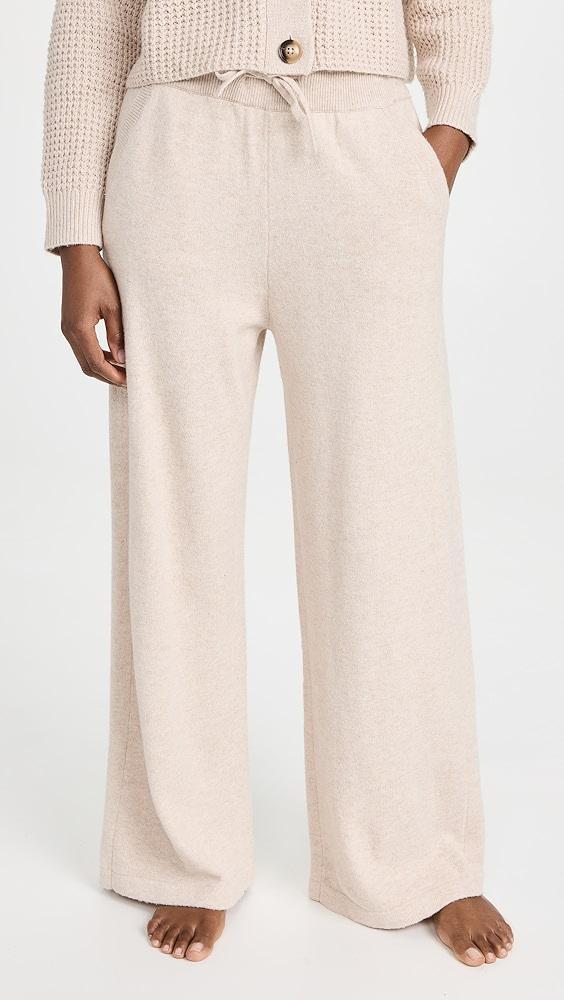 Eberjey Recycled Sweater Pants | Shopbop Product Image