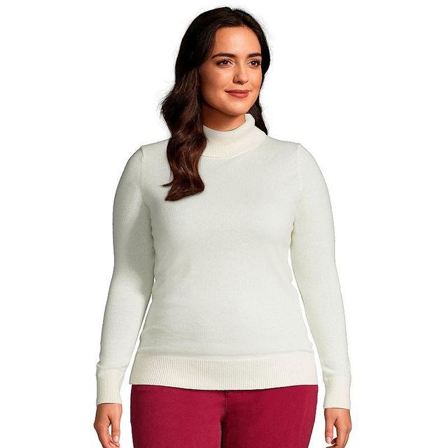 Plus Size Lands End Cashmere Turtleneck Sweater, Womens Oxford Product Image