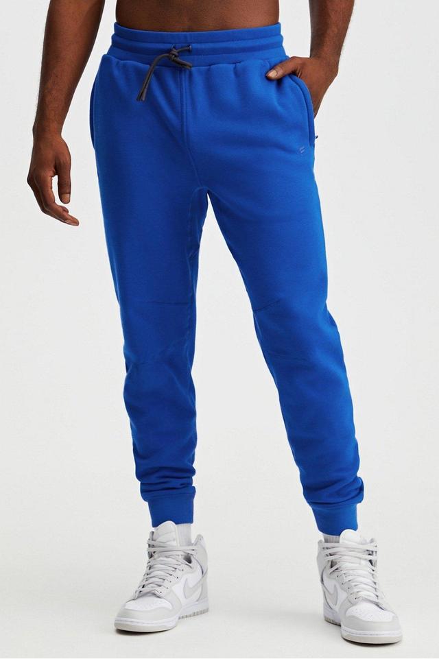 Fabletics Men The Go-To Jogger male Classic Blue Size L Product Image