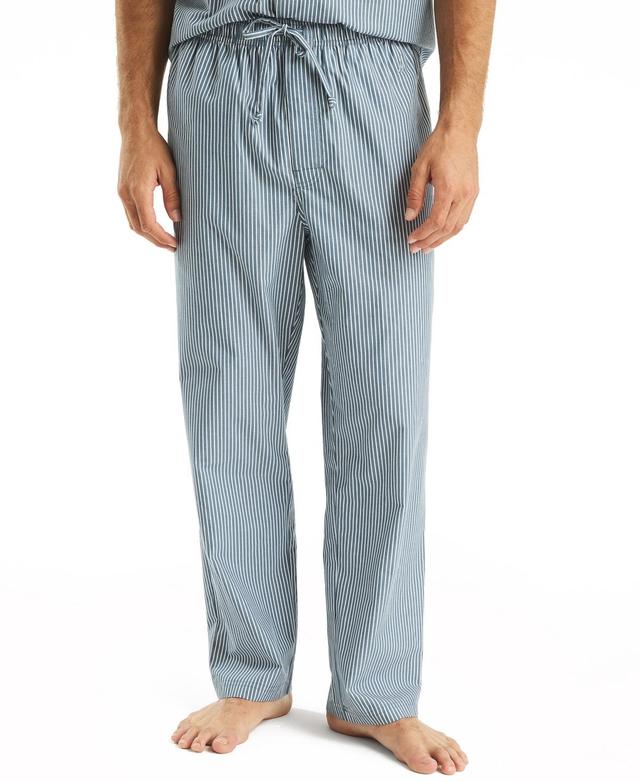 Nautica Mens Striped Poplin Pajama Pants Product Image