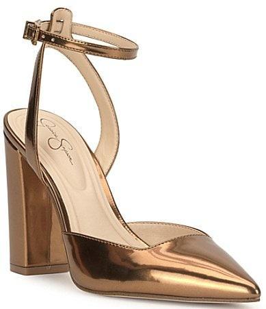 Jessica Simpson Nazela Pointed Toe Ankle Strap Pump Product Image