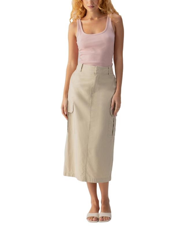 Sanctuary Essential Cargo Skirt (Burnt ) Women's Skirt Product Image