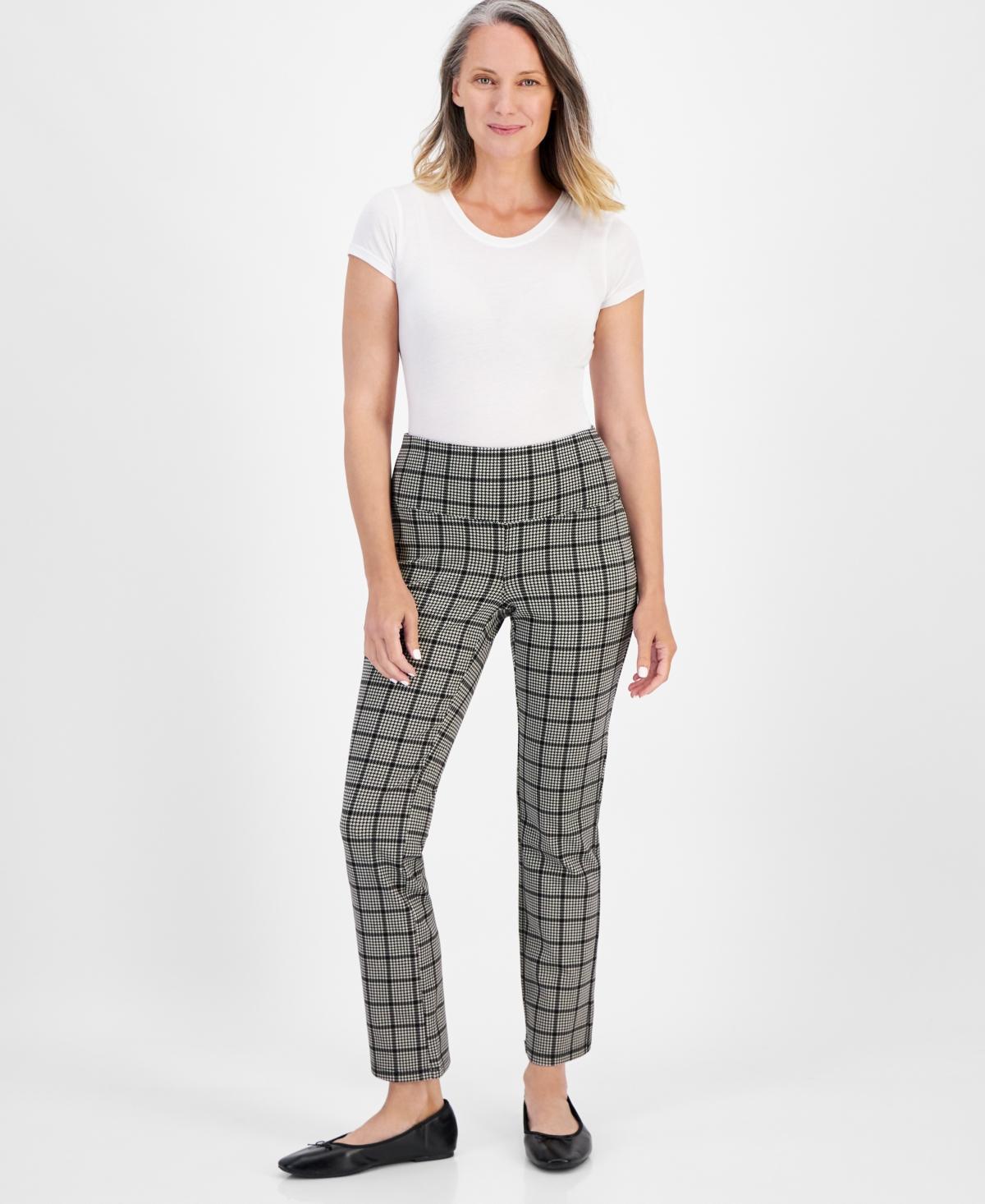 Style & Co Womens Straight-Leg Ponte-Knit Pants, Created for Macys product image