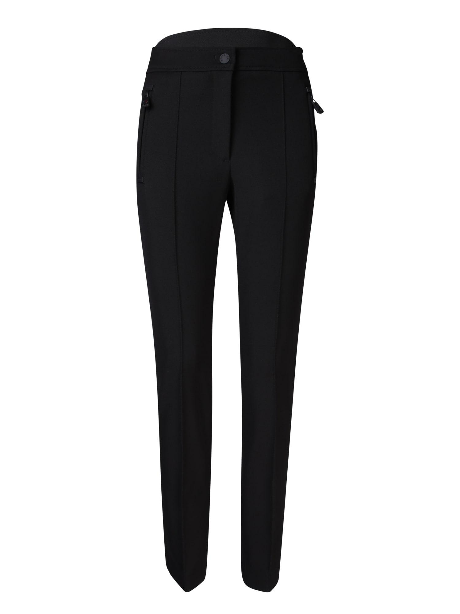 MONCLER Technical Stretch Ski Stirrup Pants In Black Product Image