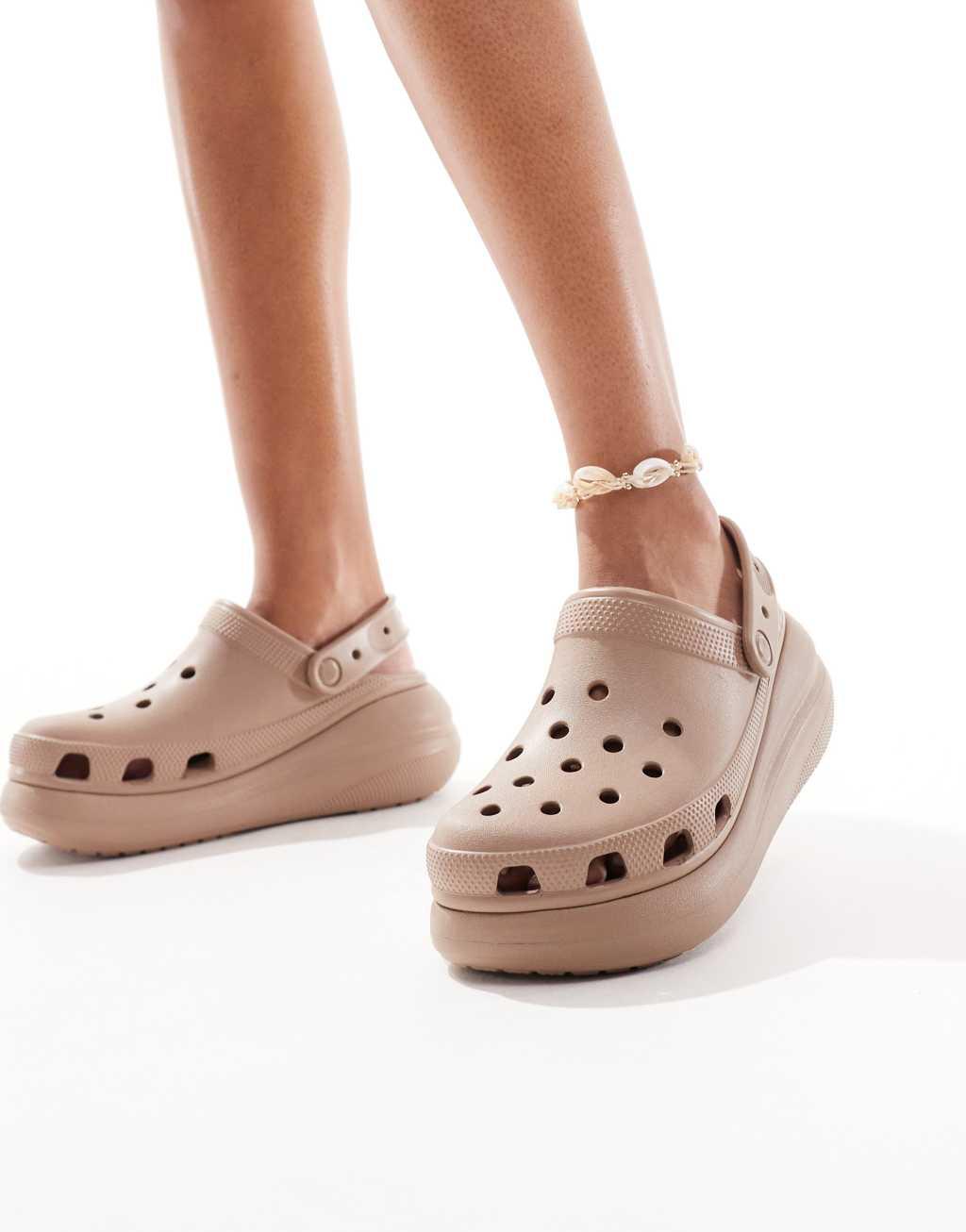 Crocs crush clogs in brown Product Image