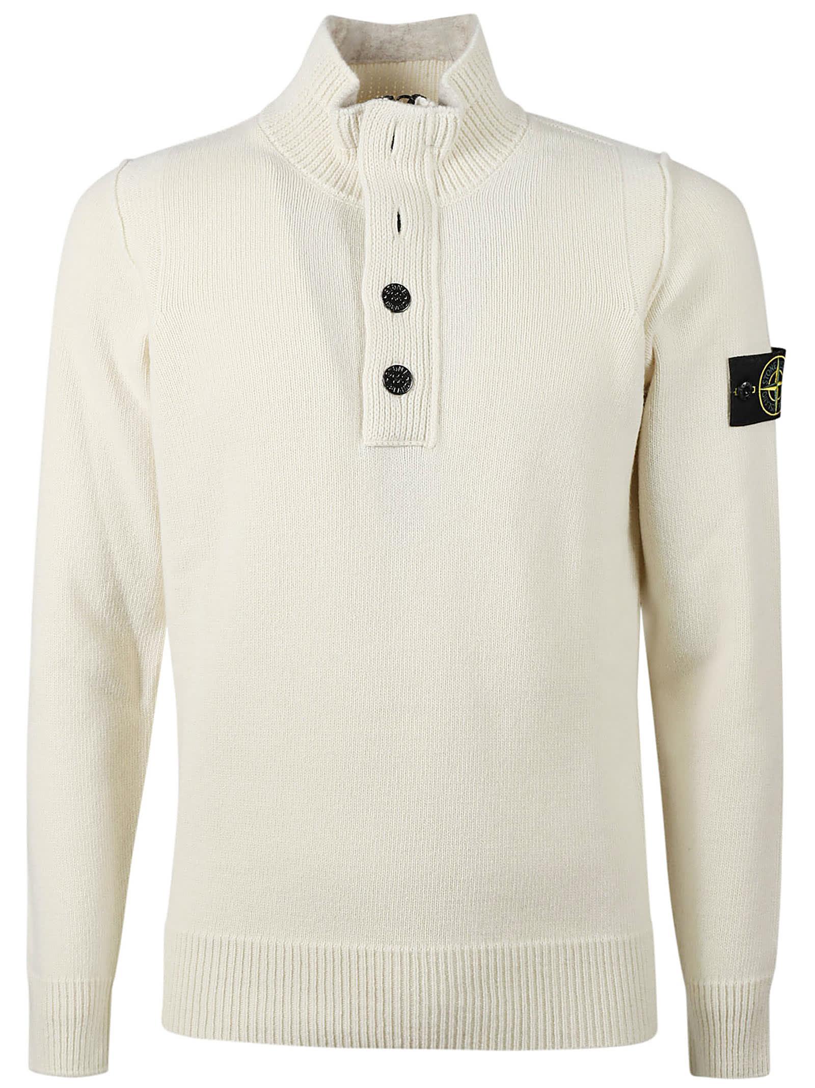 Pullover Mit Kompass-patch In Beige Product Image