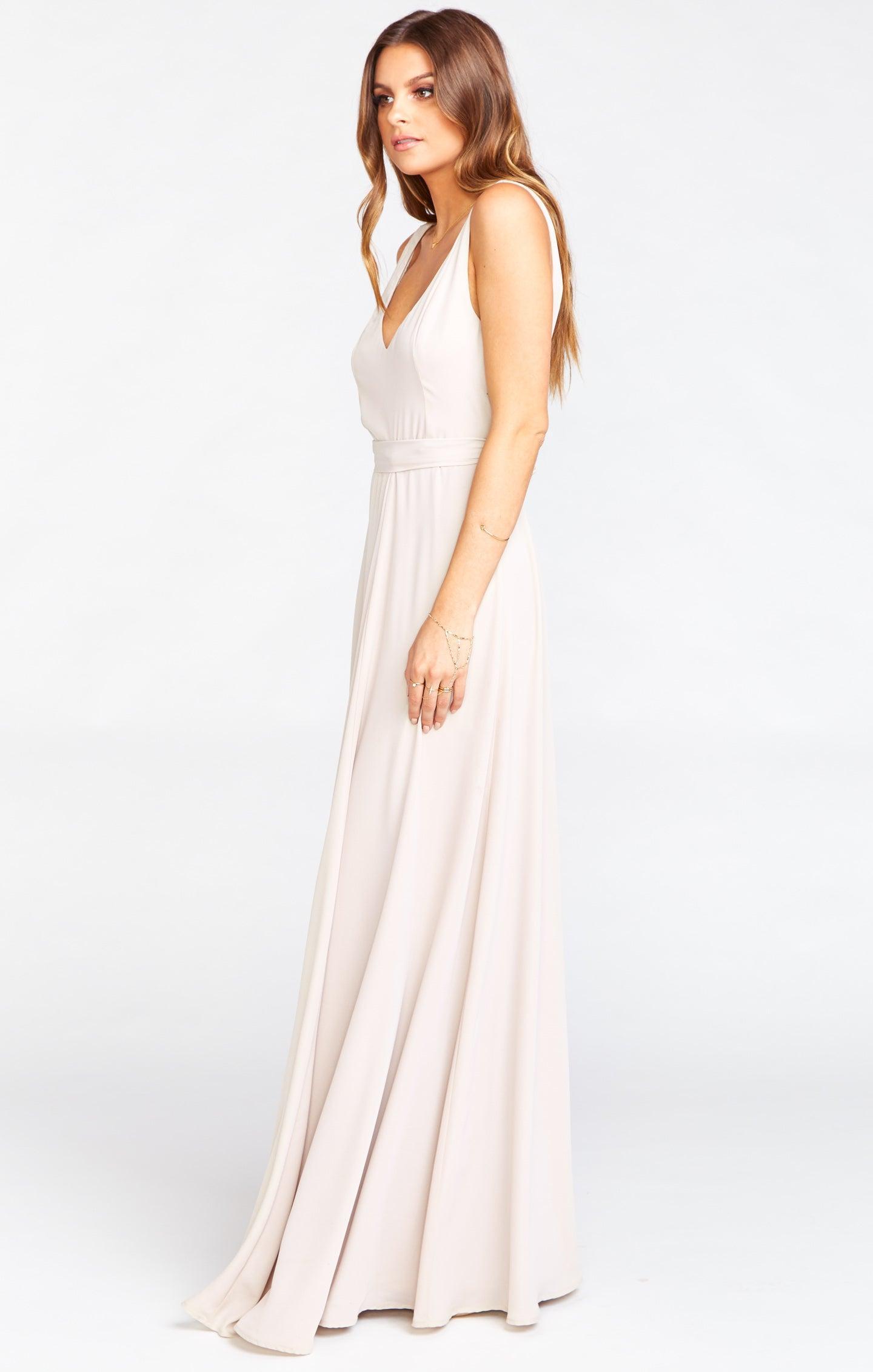 Jenn Maxi Dress ~ Show Me the Ring Crisp Product Image