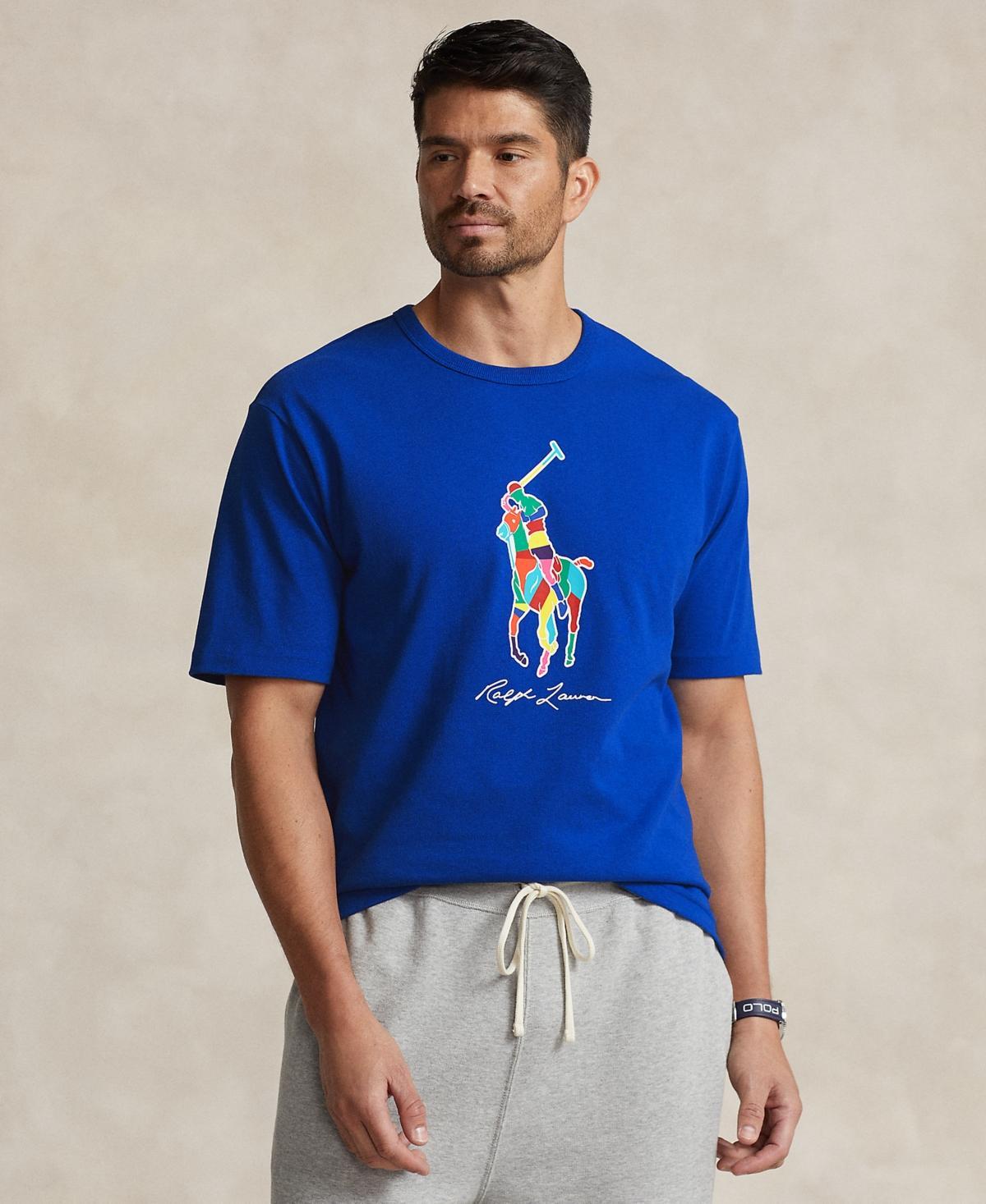 Polo Ralph Lauren Big  Tall Relaxed-Fit Big Pony Jersey Short Sleeve T Product Image