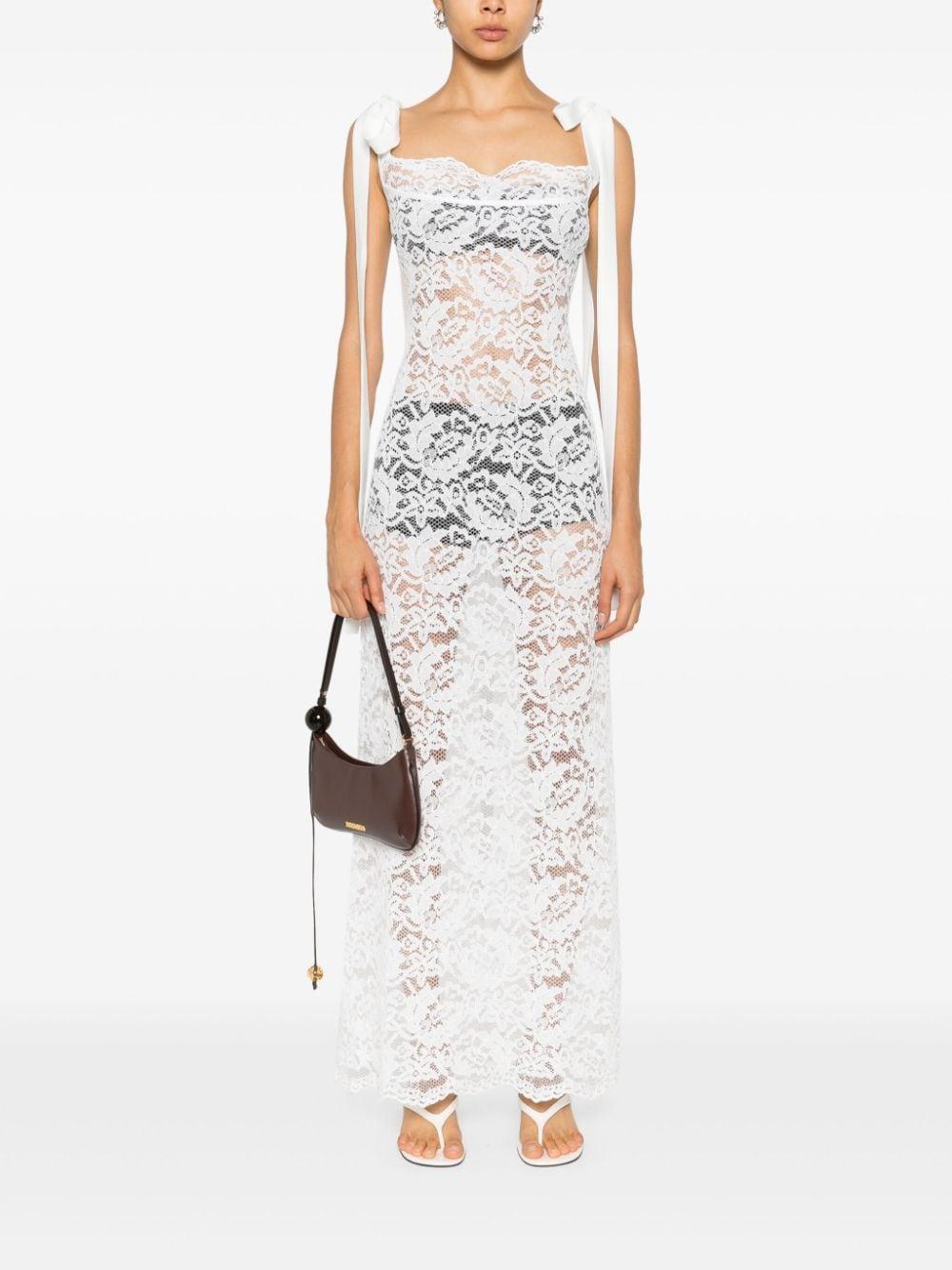 x Rue Ra corded-lace maxi dress Product Image