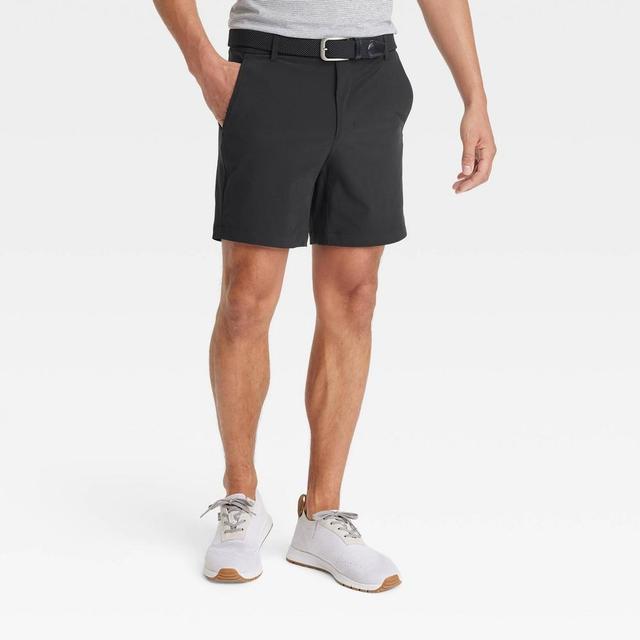 Mens Golf Shorts 7 - All In Motion Black 30 Product Image