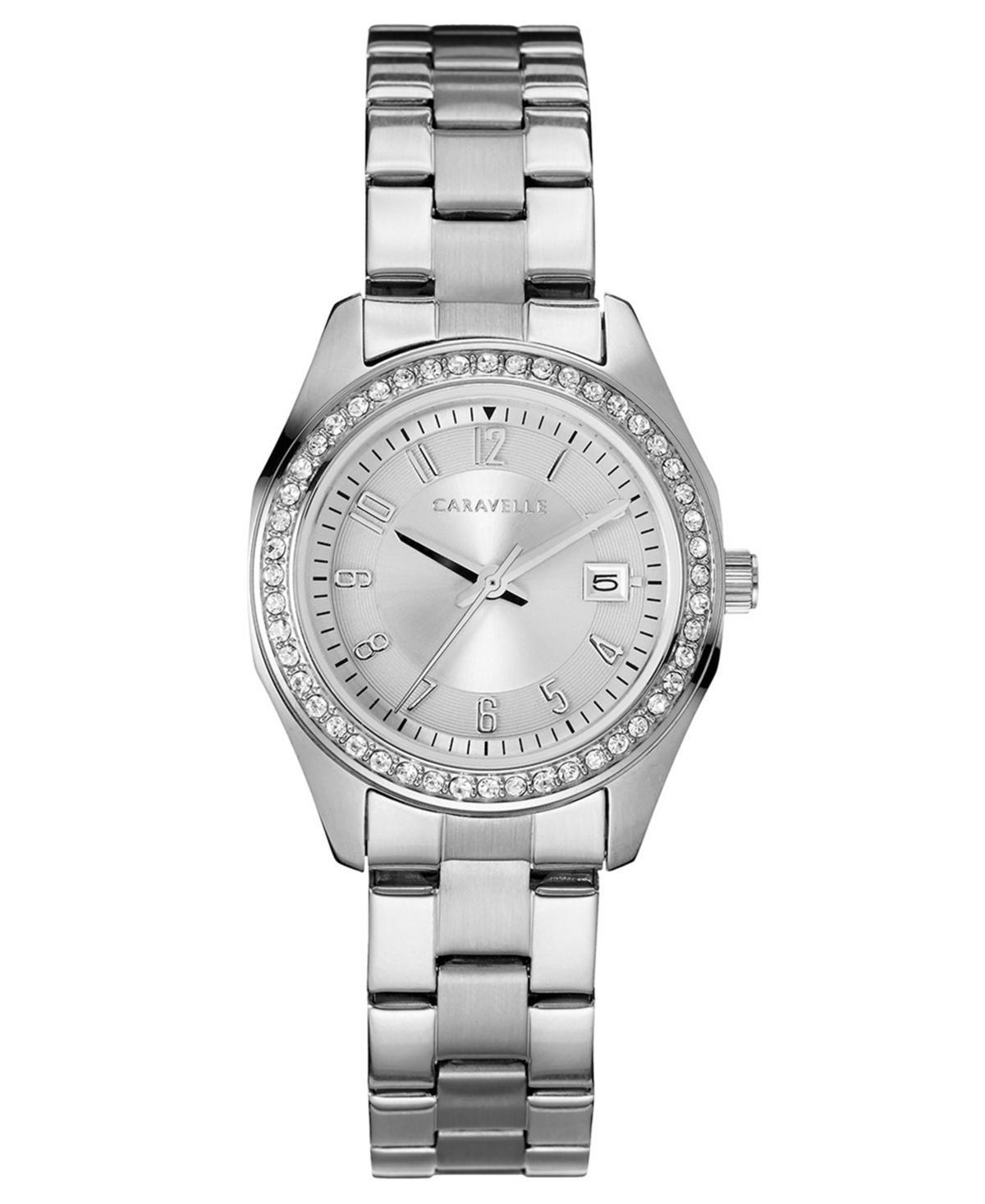 Caravelle Designed by Bulova Womens Stainless Steel Bracelet Watch 28mm Product Image