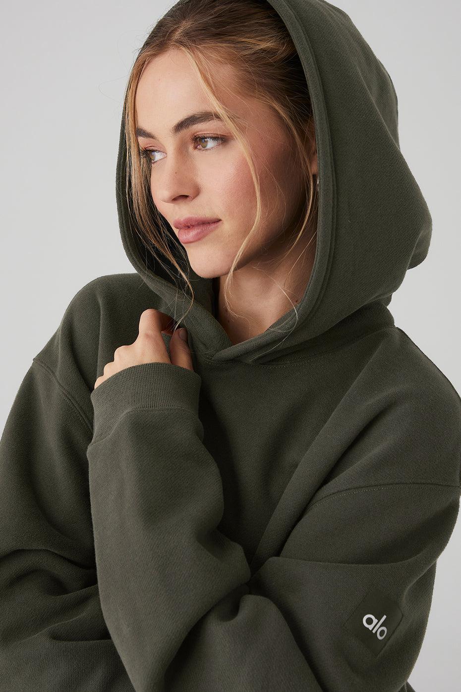 Renown Heavy Weight Hoodie - Stealth Green Product Image