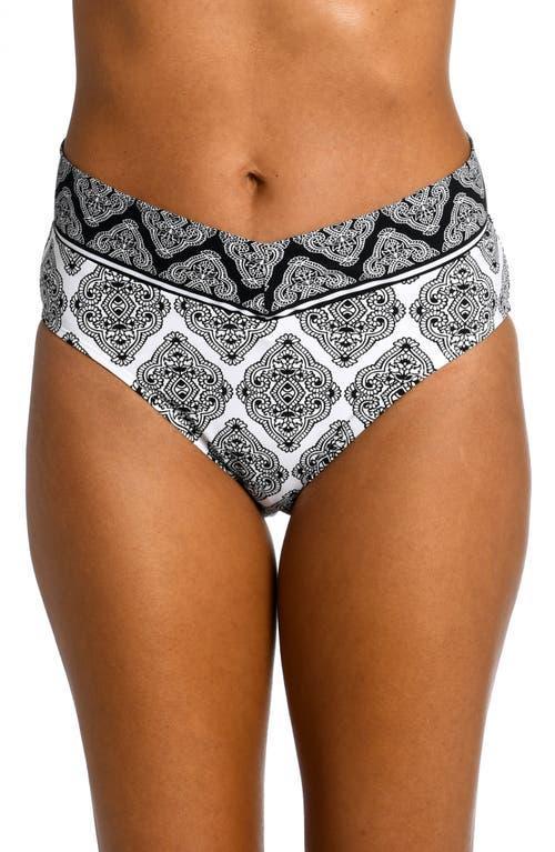 La Blanca Oasis V-Front High Waist Bikini Bottoms Product Image