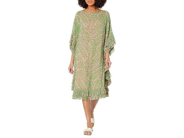 Trina Turk Lucienne Dress (Vert/Pink Dawn) Women's Clothing Product Image