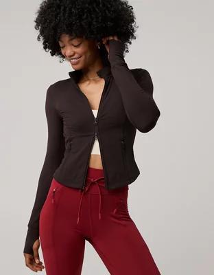 OFFLINE By Aerie The Hugger Double Zip Jacket Product Image