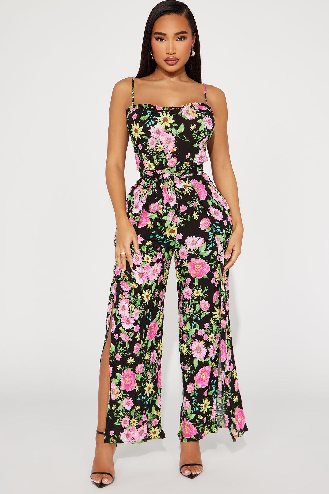 All Or Nothing Jumpsuit - Black Product Image