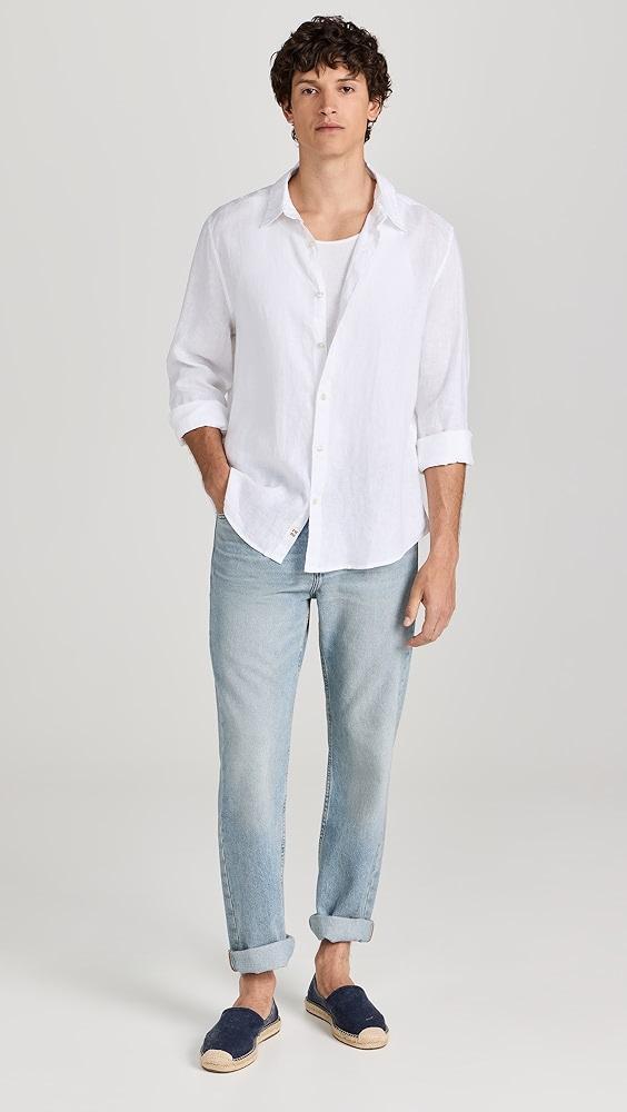 Fair Harbor The Island Long Sleeve Linen Shirt | Shopbop Product Image