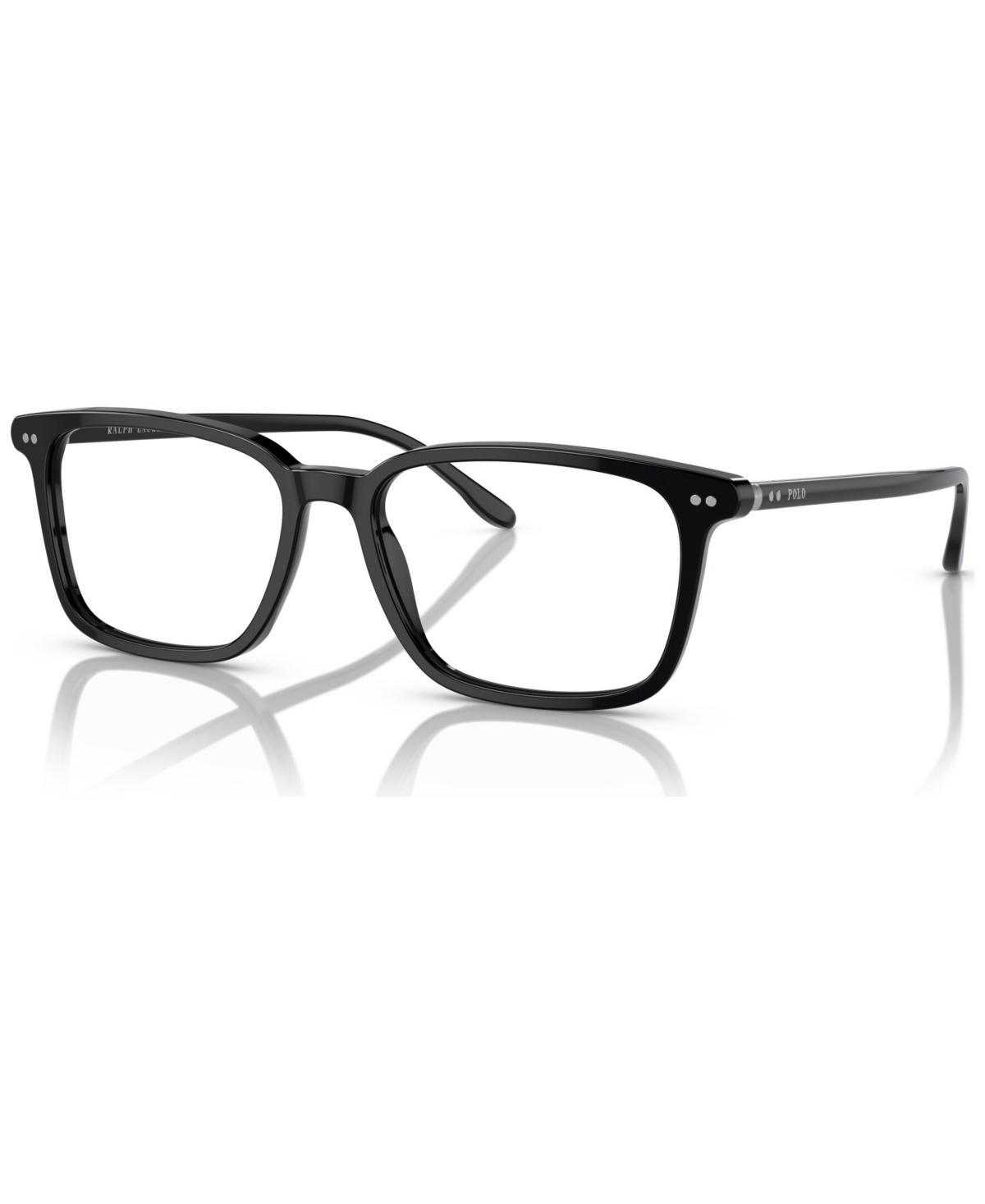 Polo Ralph Lauren Mens Square Eyeglasses, PH2259 54 - Shiny Black Product Image