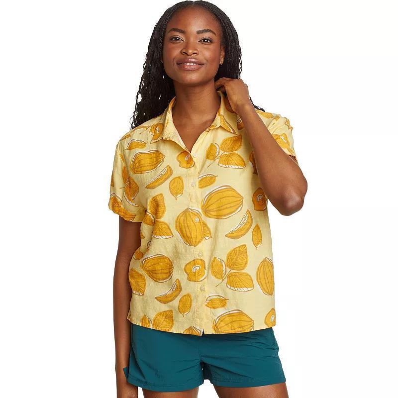 Womens Eddie Bauer Button-Down Baja Shirt Product Image