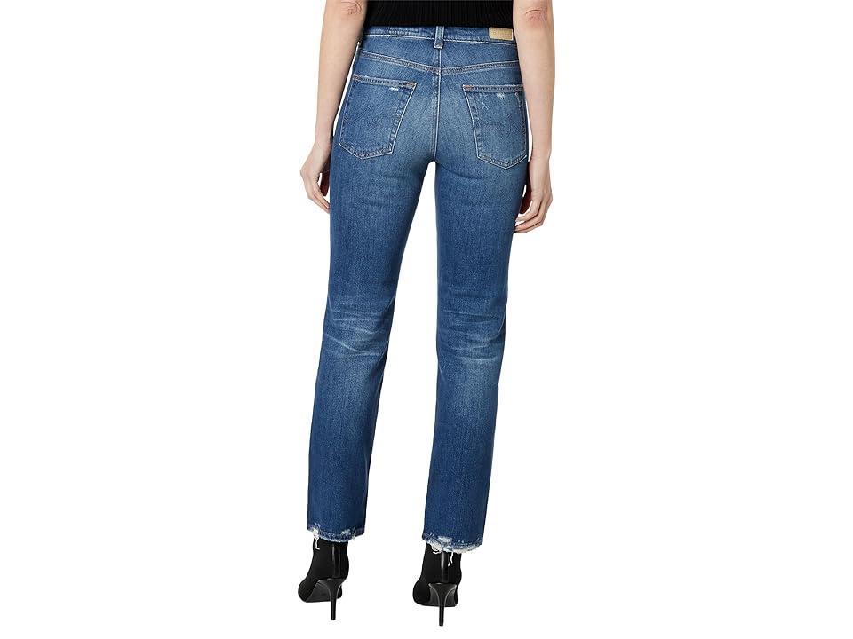 AG Jeans Saige High-Rise Straight in 14 Years Metaphor (14 Years Metaphor) Women's Jeans Product Image