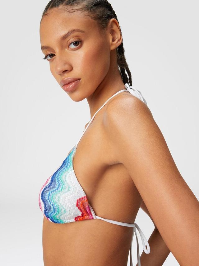 Wave motif bikini with lurex Multicoloured | Missoni Product Image