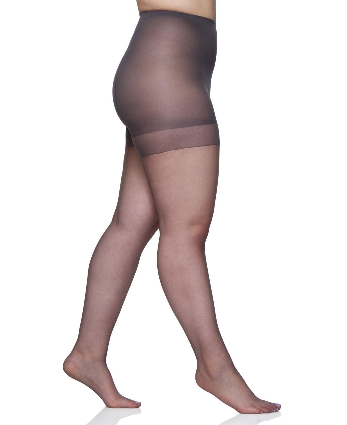 Berkshire Womens Plus Size Ultra Sheer Control Top Pantyhose, 4411 Product Image