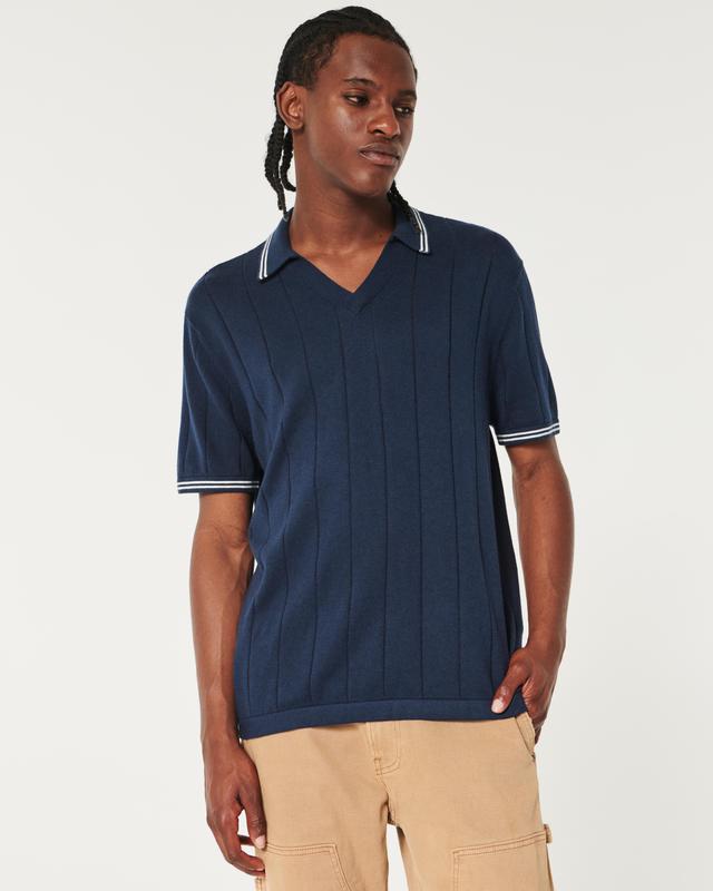 Tipped Sweater Polo Product Image