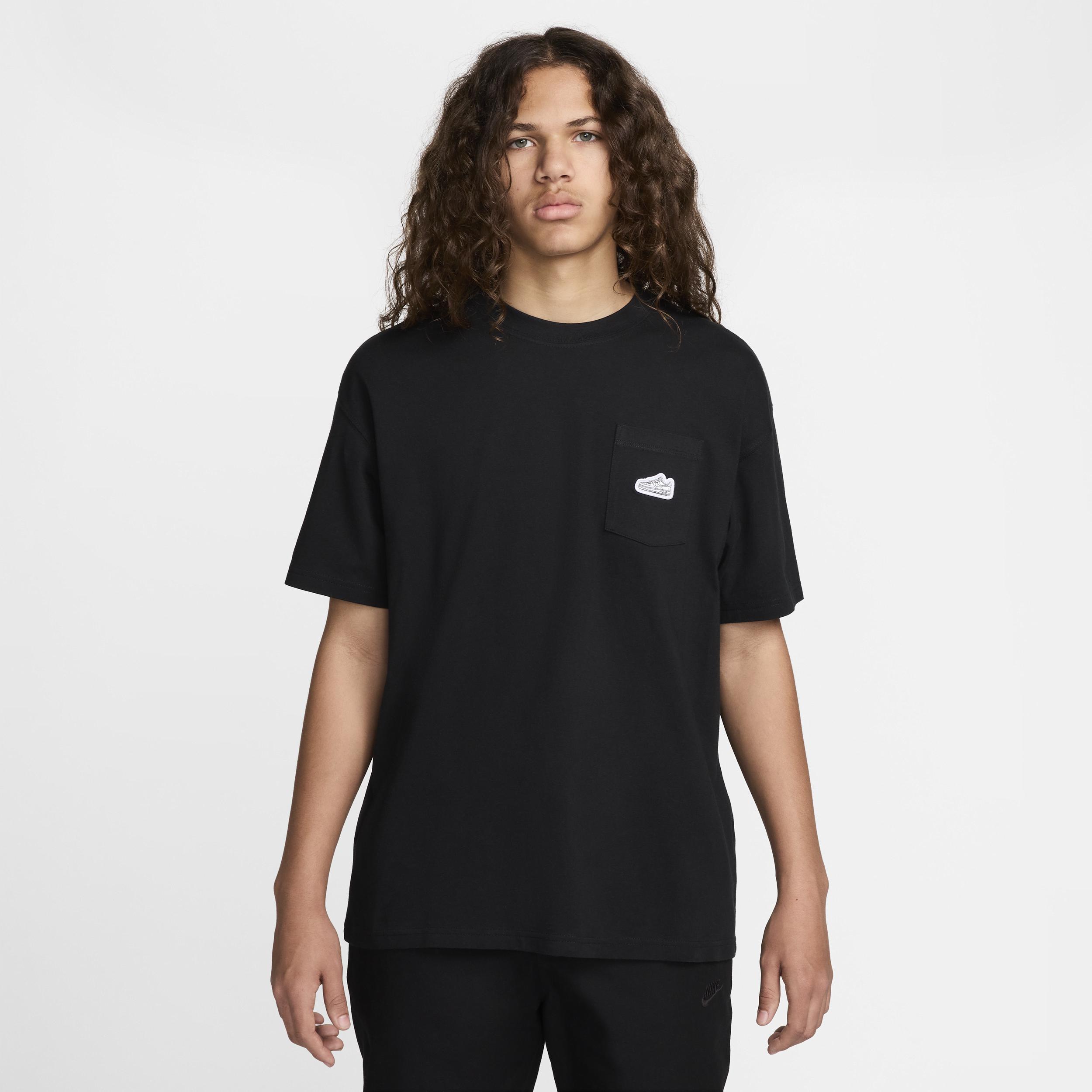 Nike Mens Nike NSW M90 Pocket Tee - Mens Black Product Image