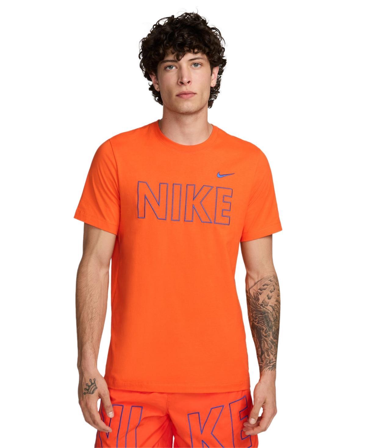 Nike Mens Sportswear Logo Graphic Short Sleeve Crewneck T-Shirt Product Image