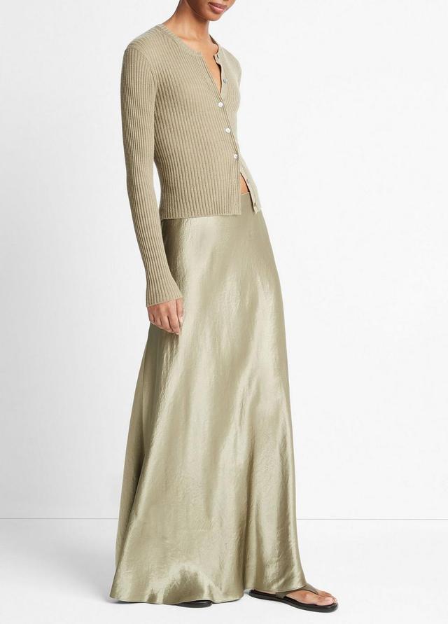 Satin Maxi Skirt Product Image