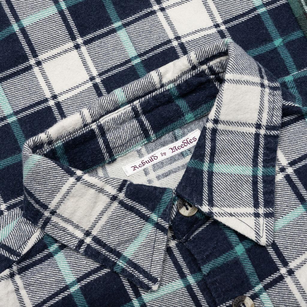 7 Cuts Wide Flannel Shirt - Assorted Male Product Image