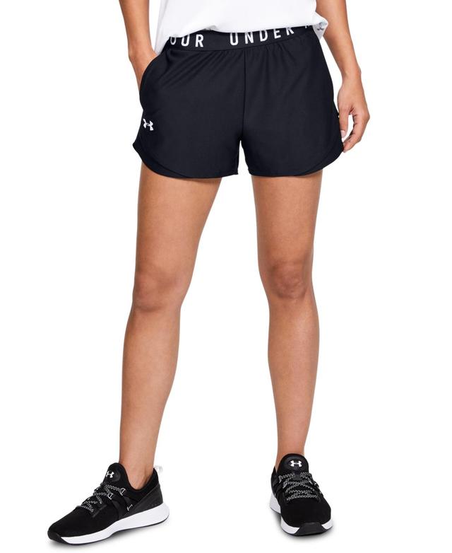 Under Armour Womens Play Up Shorts - Matrix Green / Vapor Green Product Image