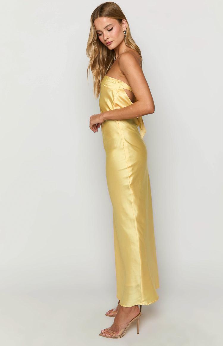 Libra Yellow Maxi Dress Product Image