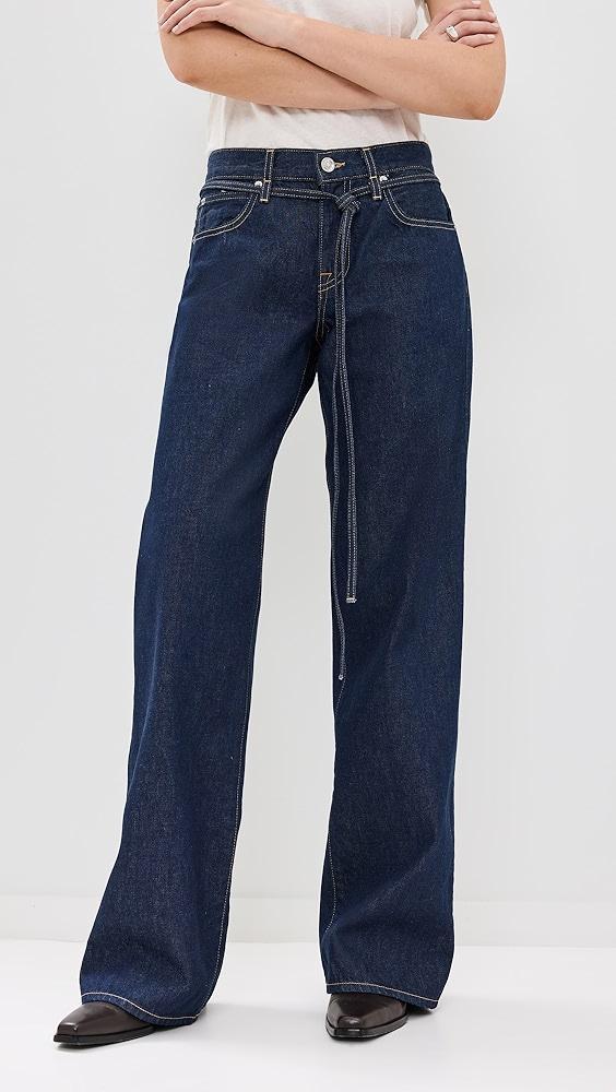 SLVRLAKE Mica Belted Jeans | Shopbop Product Image