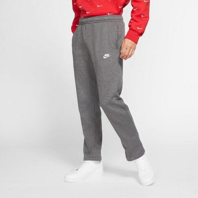 Mens Nike Sportswear Club Fleece Pants Grey Heather White Product Image