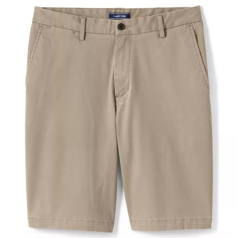 Mens Lands End Traditional-Fit Comfort-First Knockabout 11-inch Chino Shorts Blue Product Image