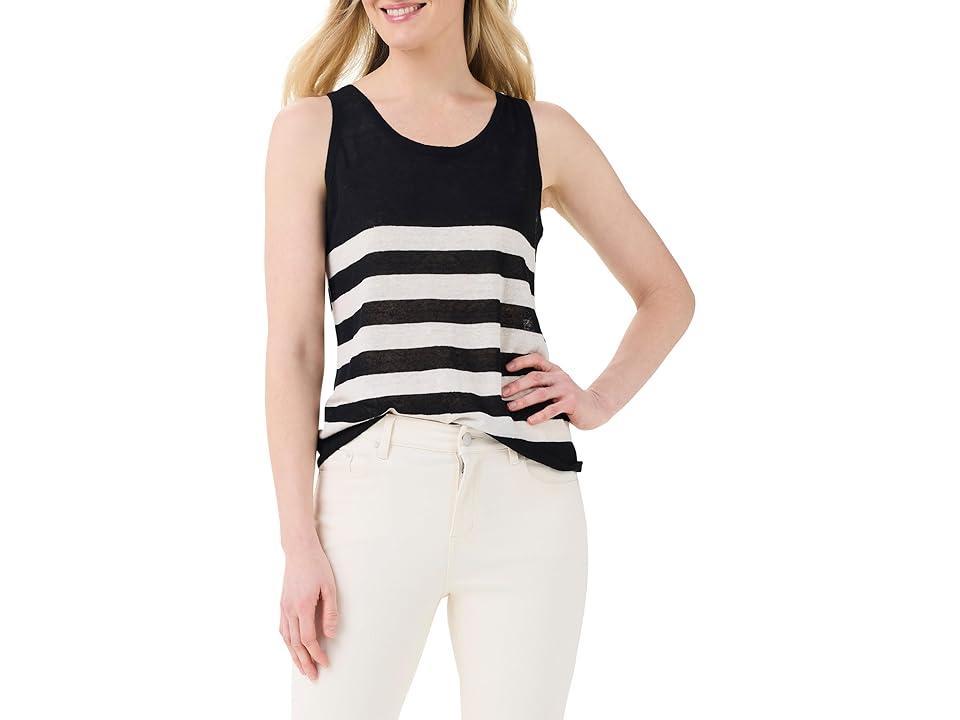 NIC+ZOE Featherweight Striped Tank Multi) Women's Sweater Product Image