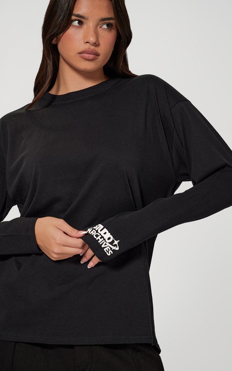 Black Studio Archives Oversized Long Sleeve T-shirt Product Image