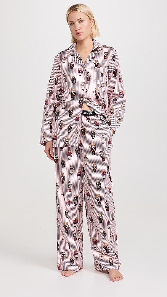 Polo Ralph Lauren Polo Bear Motif Pajama Set | Shopbop Product Image