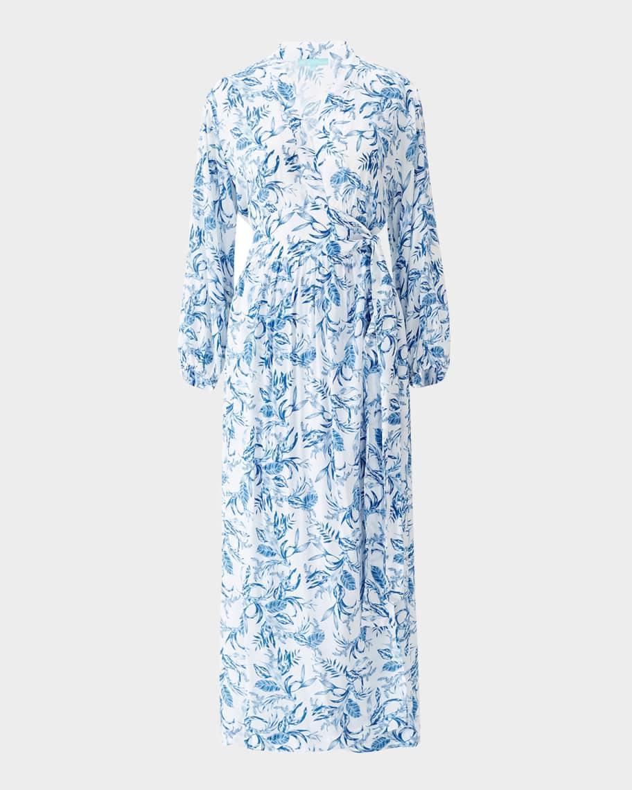 Rachel Wrap Maxi Dress Product Image