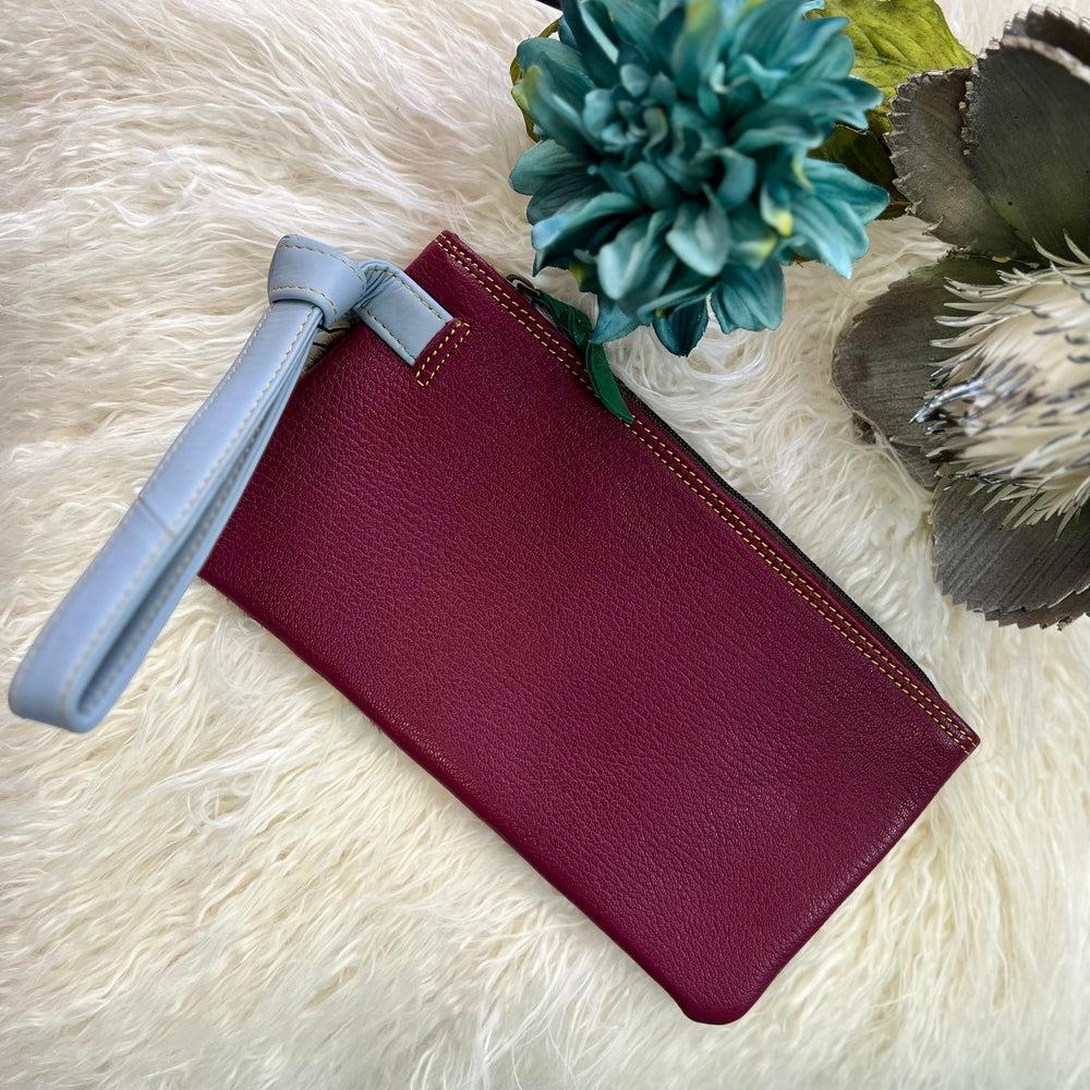 Lyla Leather Wristlet -3 Colors Product Image