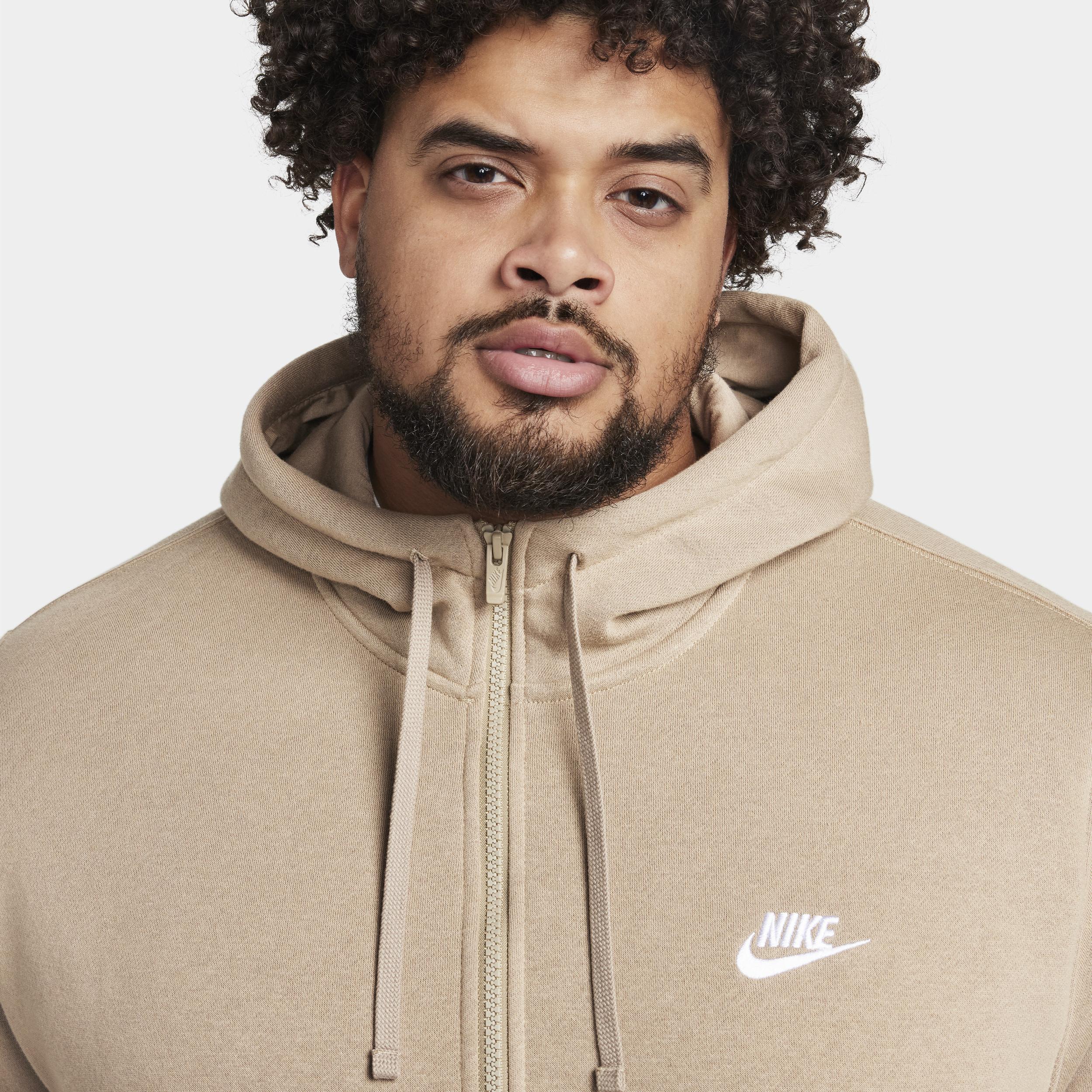 Men's Nike Sportswear Club Fleece Full-Zip Hoodie Product Image