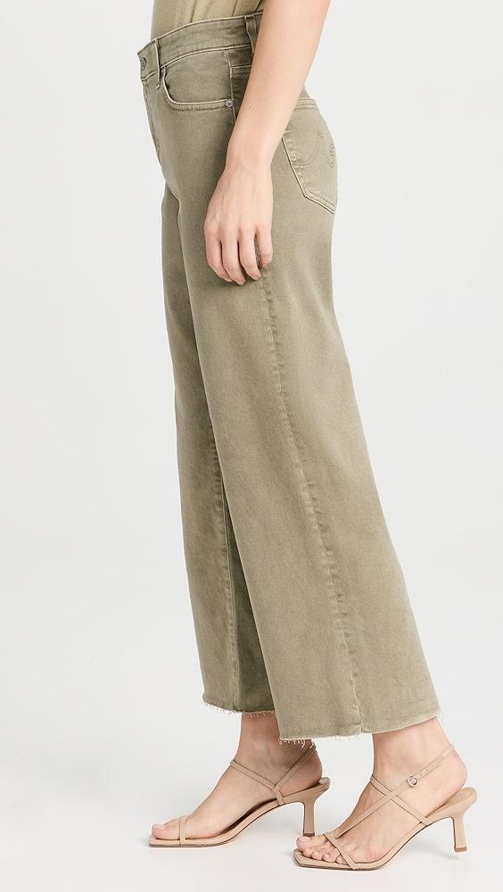 AG Saige Wide Leg Crop Jeans | Shopbop Product Image